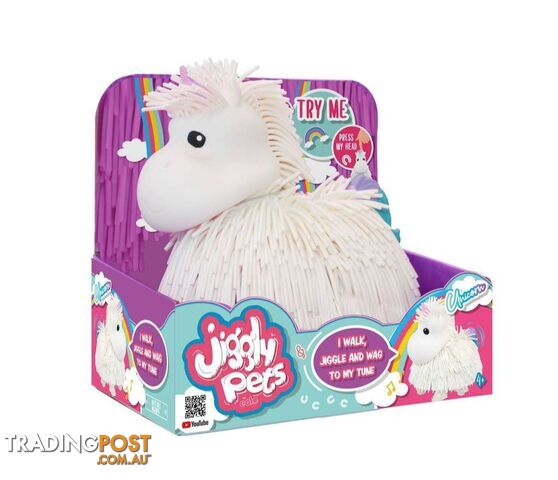 Jiggly Pets Unicorn Assorted Styles - T66217 - 8411936715623