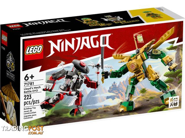 LEGO 71781 Lloyd's Mech Battle EVO - Ninjago - 5702017399683