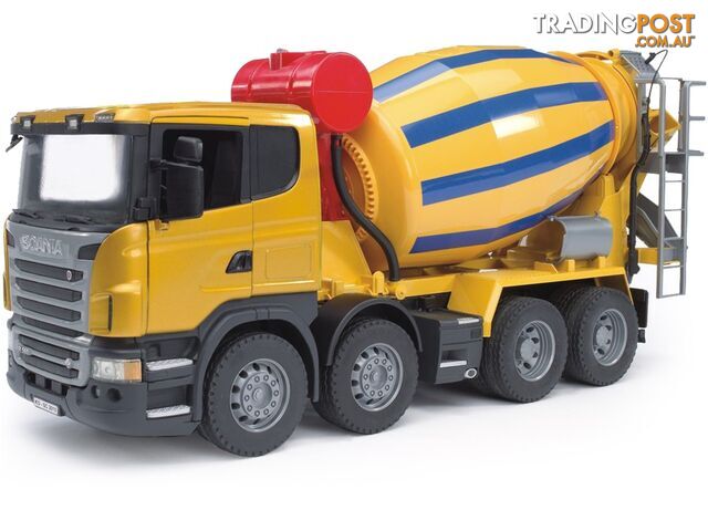 Bruder 1:16 Scania R Series Cement Mix Truck Zi24003554 - 4001702035549