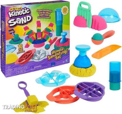 Kinetic Sand - Ultimate Sandisfying Set - Spin Master Si6067345 - 778988250020