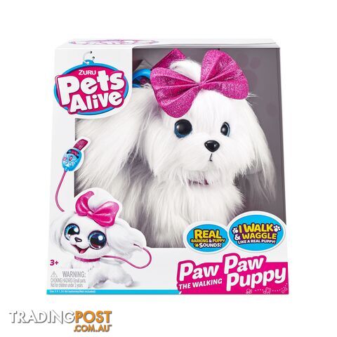 Zuru Pets Alive - Lil' Paw Paw The Walking Puppy - Azazt9531 - 193052037947