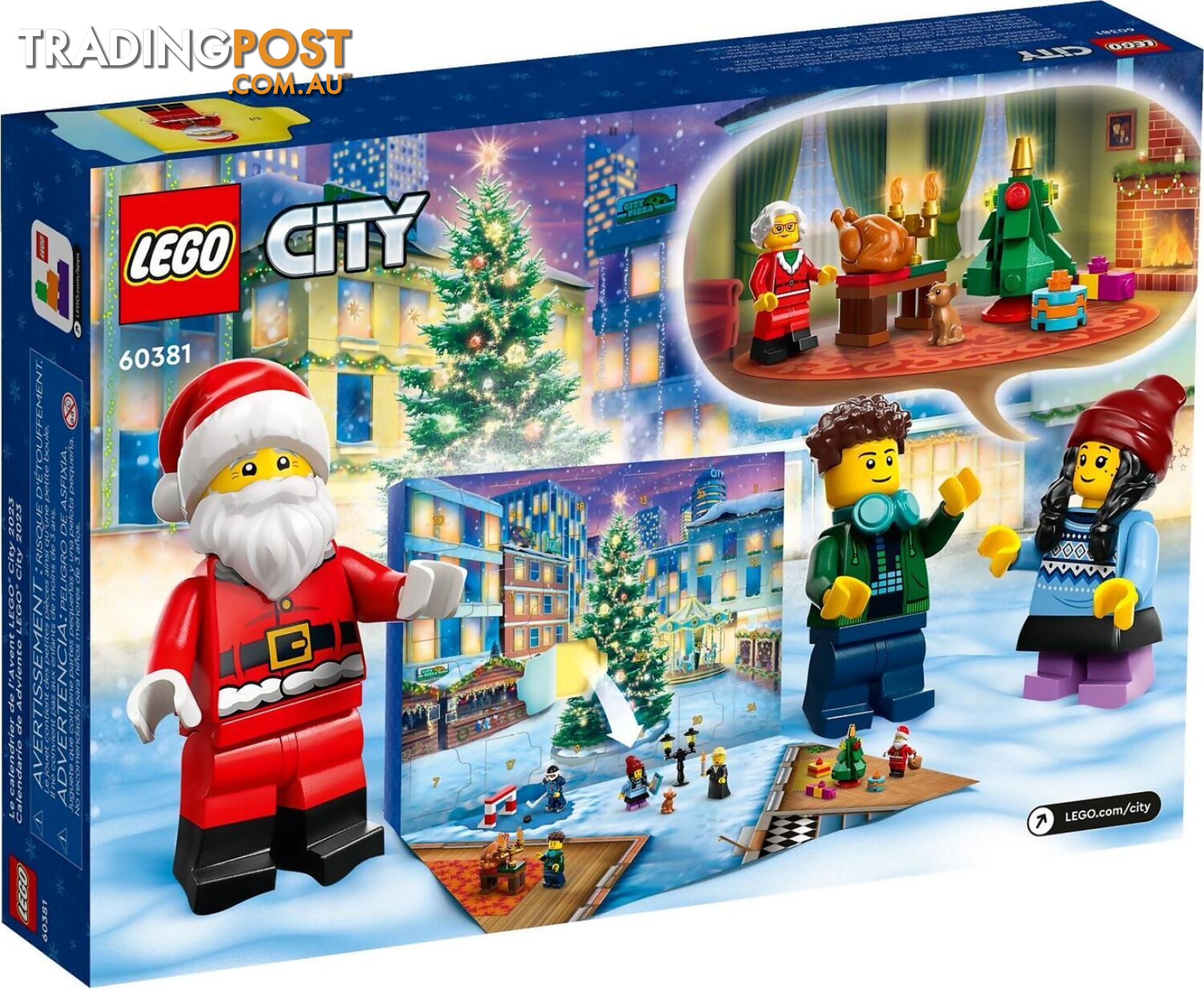 LEGO 60381 City Advent Calendar 2023 - City - 5702017415581