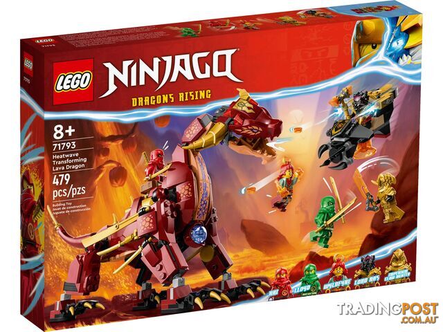 LEGO 71793 Heatwave Transforming Lava Dragon - Ninjago - 5702017416540