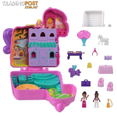 Polly Pocket - Mini Toys PiÃ±ata Party Compactâ„¢ Playset With 2 Dolls And Accessories Mattel - Mahkv32 - 194735108657