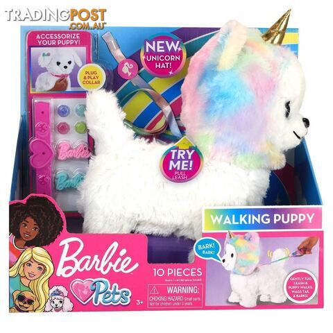 Barbie - Walking Puppy - Bj63262 - 886144632624
