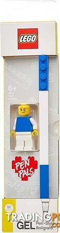 LEGO Blue Gel Pen With Minifigure - Hc7452600 - 4895028526009