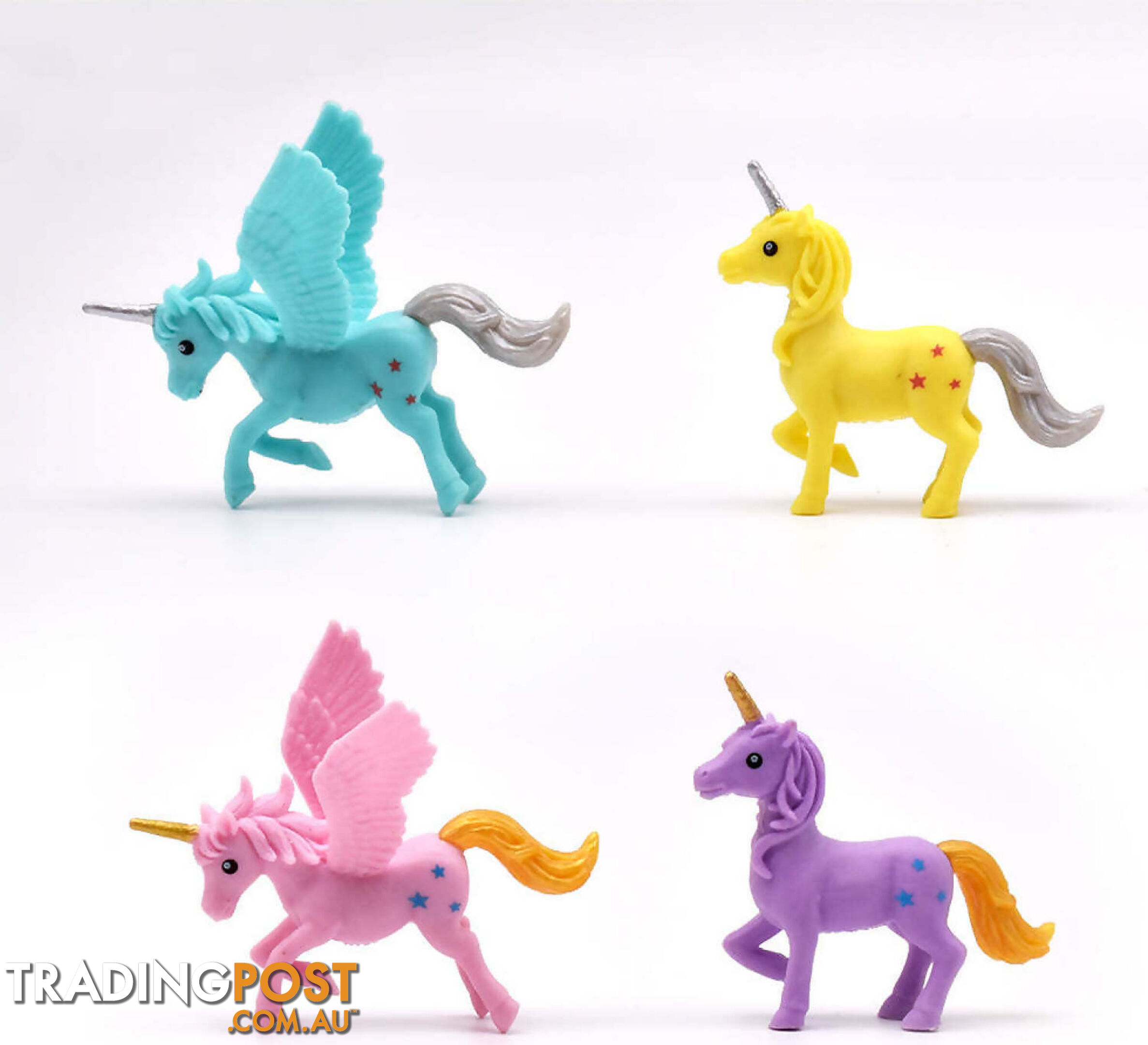 Peterkin - Classics Unicorn World 8 Piece Figure Set - Art66046 - 5018621210956