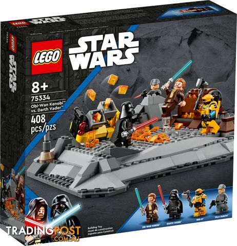 LEGO 75334 Obi-Wan Kenobi vs. Darth Vader - Star Wars - 5702017155609
