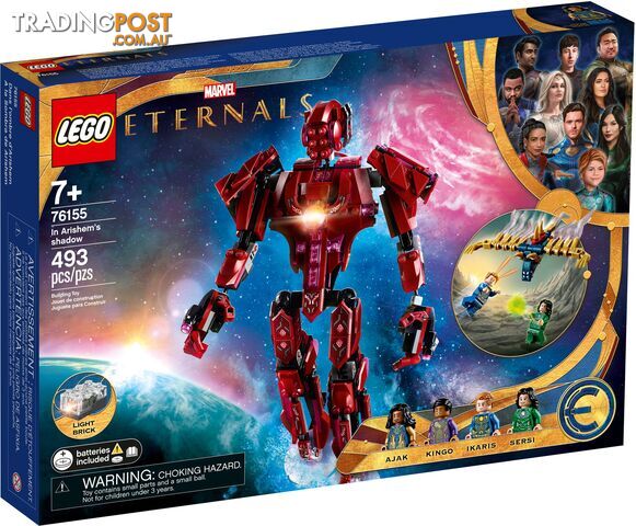 LEGO 76155 Marvel The Eternals In Arishemâ€™s Shadow - Marvel Eternals Super Heroes - 5702016619409