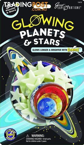 Great Explorations Glow In The Dark Planets & Stars University Games Ug19476 - 40595194760