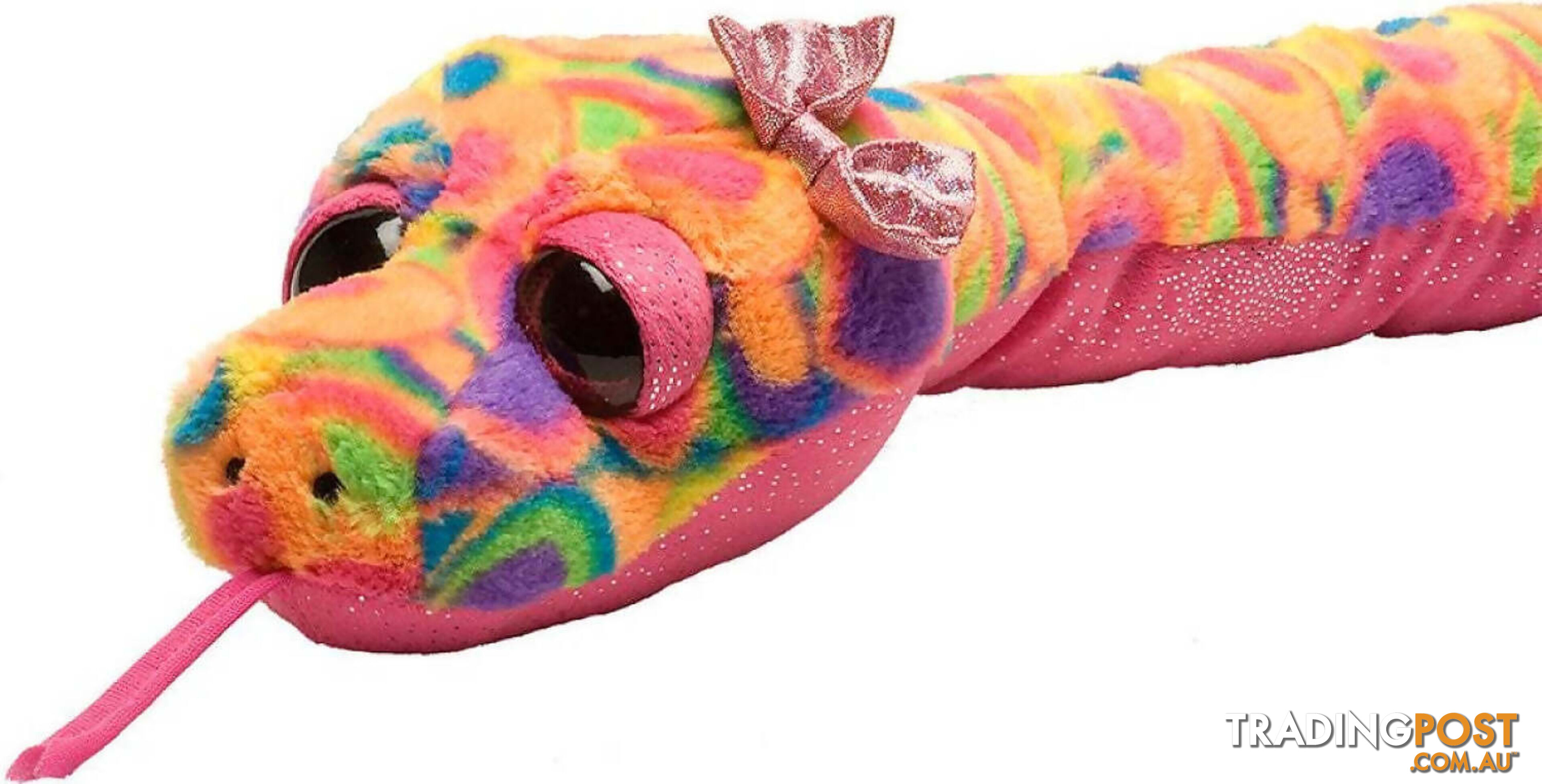 Wild Republic - Plush Snake Sweet Sassy Sherbert 137cm - Wr17159 - 092389171594