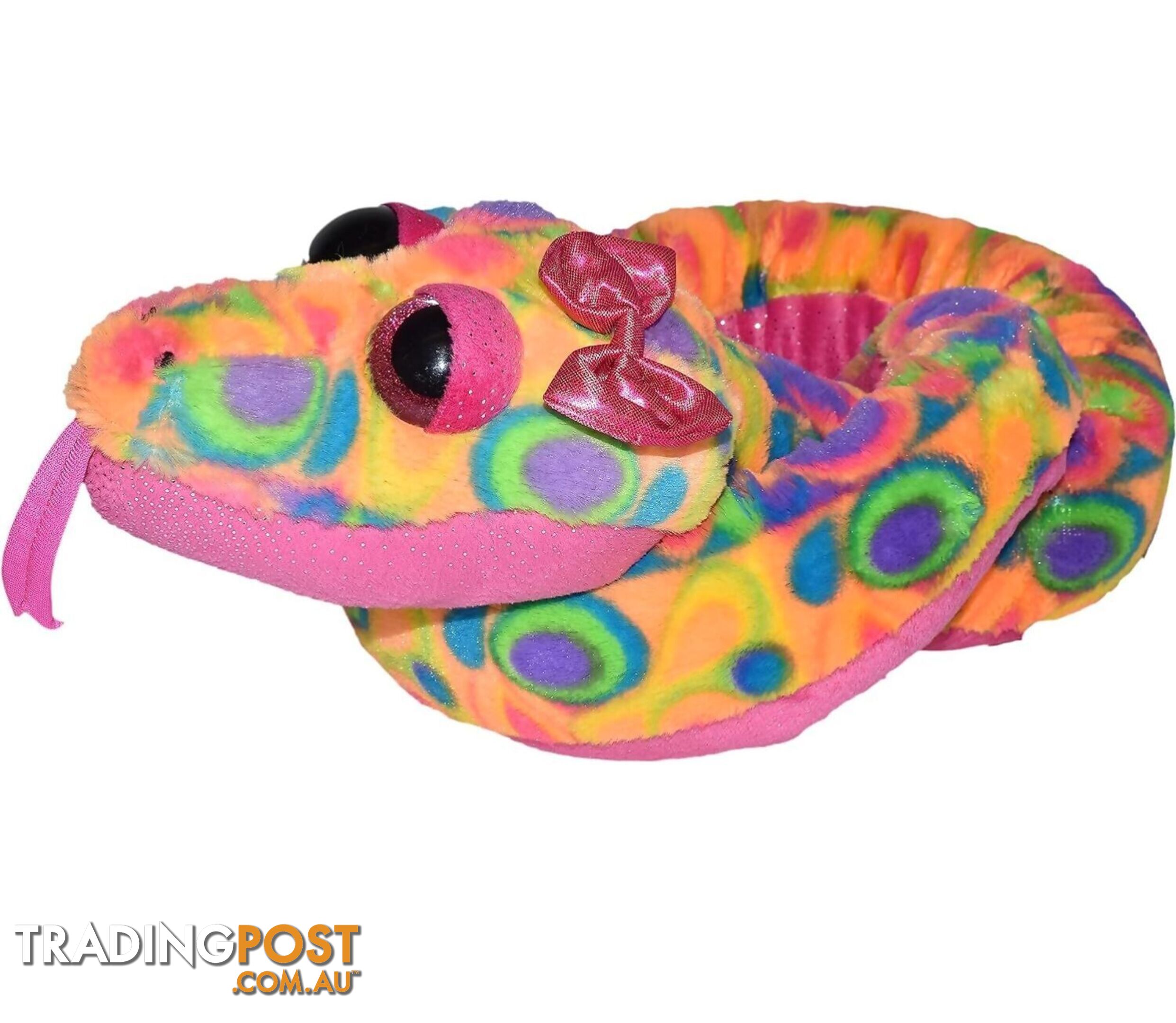 Wild Republic - Plush Snake Sweet Sassy Sherbert 137cm - Wr17159 - 092389171594