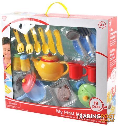 My First Kitchen Set 19 Piece Playgo Toys Ent. Ltd Art61112 - 4892401037206