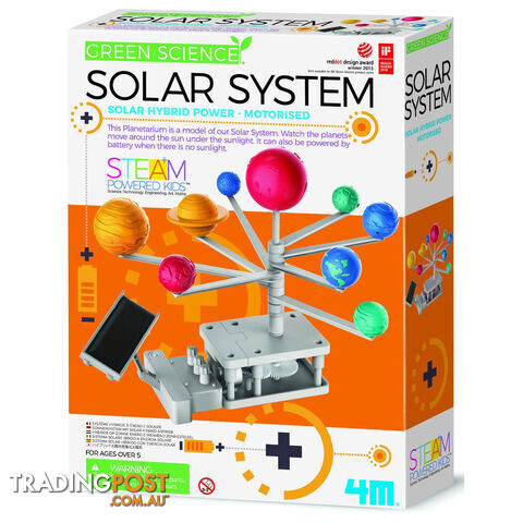 4m - Steam-powered Kids - Green Science Solar System - Green Energy Jpfsg3416 - 4893156034168