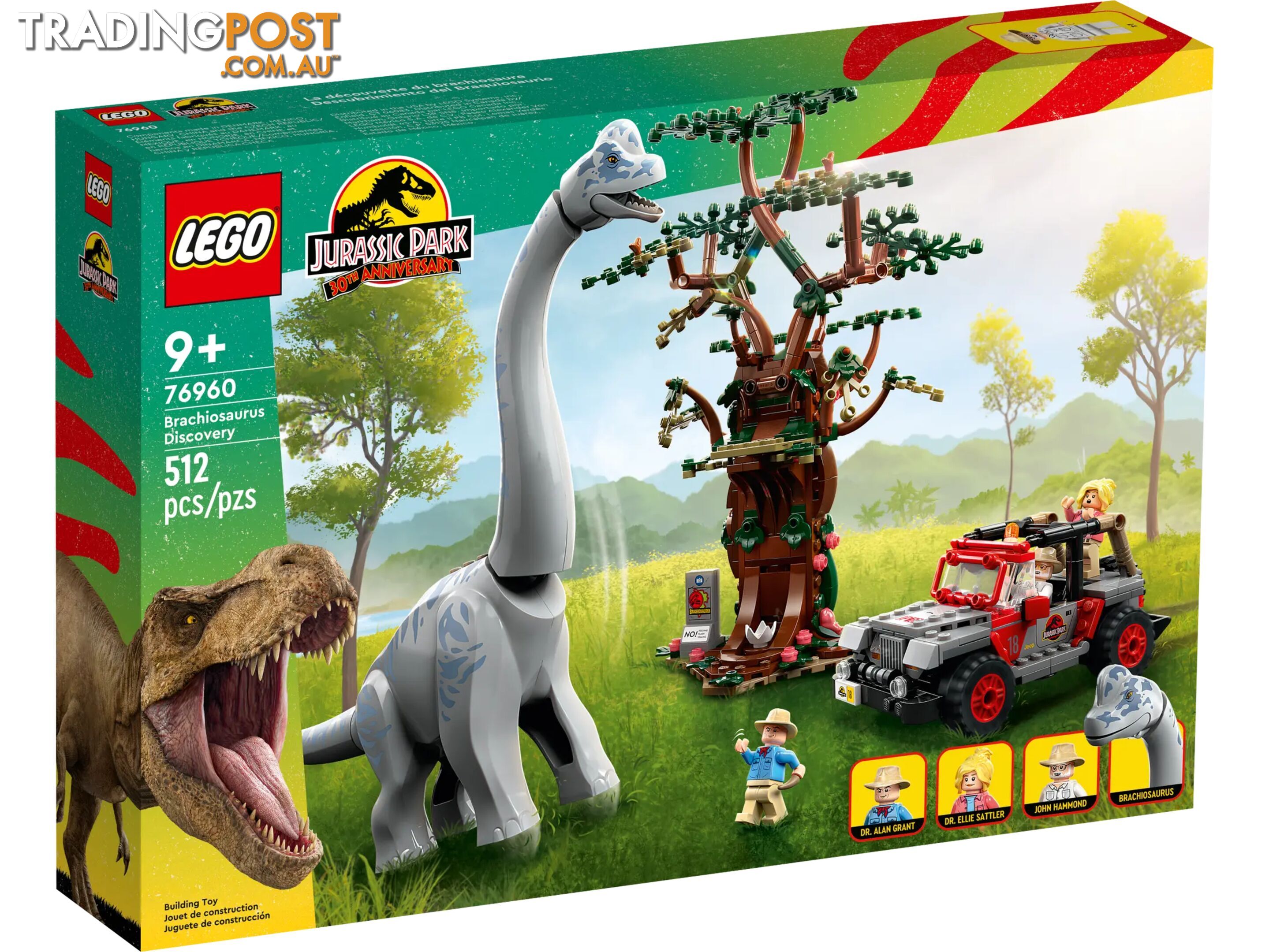 LEGO 76960 Brachiosaurus Discovery - Jurassic World - 5702017421957