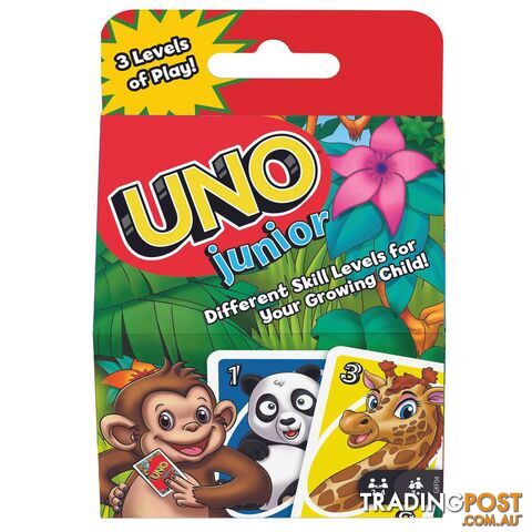 UNO Junior Refresh Card Matching Game For 3+ Magkf04 - 887961824728
