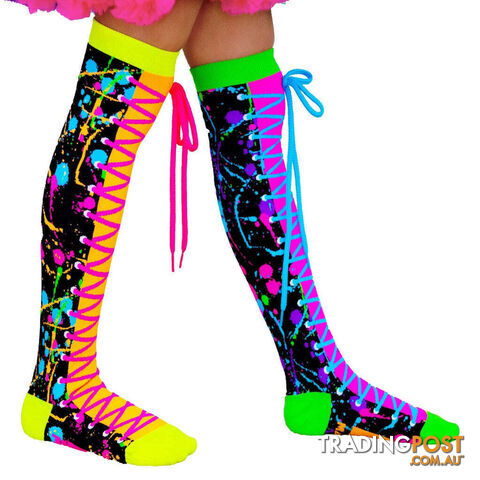 Madmia - Colour Run Socks Kids & Adults Age 6y+ - Mumm092 - 9355645000634
