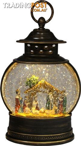Cotton Candy - Xmas Lantern Round Nativity Scene - Ccxac301 - 9353468005003