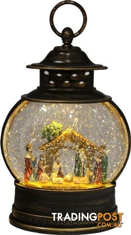 Cotton Candy - Xmas Lantern Round Nativity Scene - Ccxac301 - 9353468005003