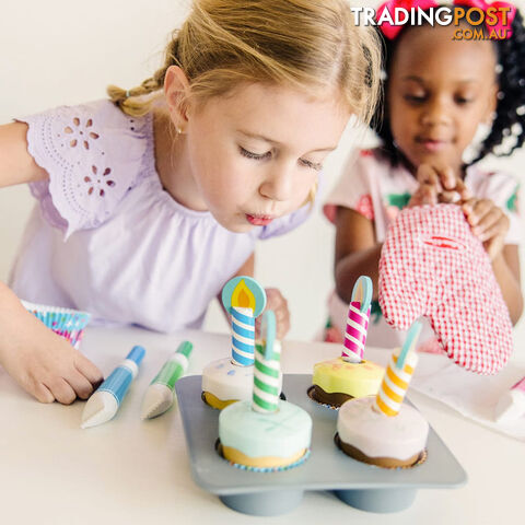 Melissa & Doug - Bake & Decorate Cupcake Set - Mdmnd4019 - 000772040198