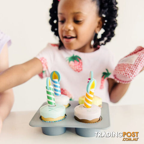 Melissa & Doug - Bake & Decorate Cupcake Set - Mdmnd4019 - 000772040198