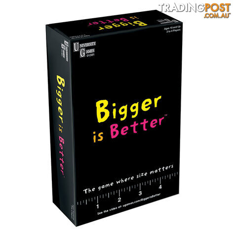 U Games - Bigger Is Better Game Ug01381 - 794764013818