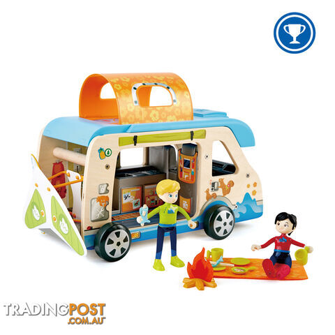 Hape -  Adventure Van - E3407 - 6943478029736