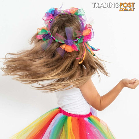 Fairy Girls - Costume Pixie Garland Rainbow - Fgf381rb - 9787308003810