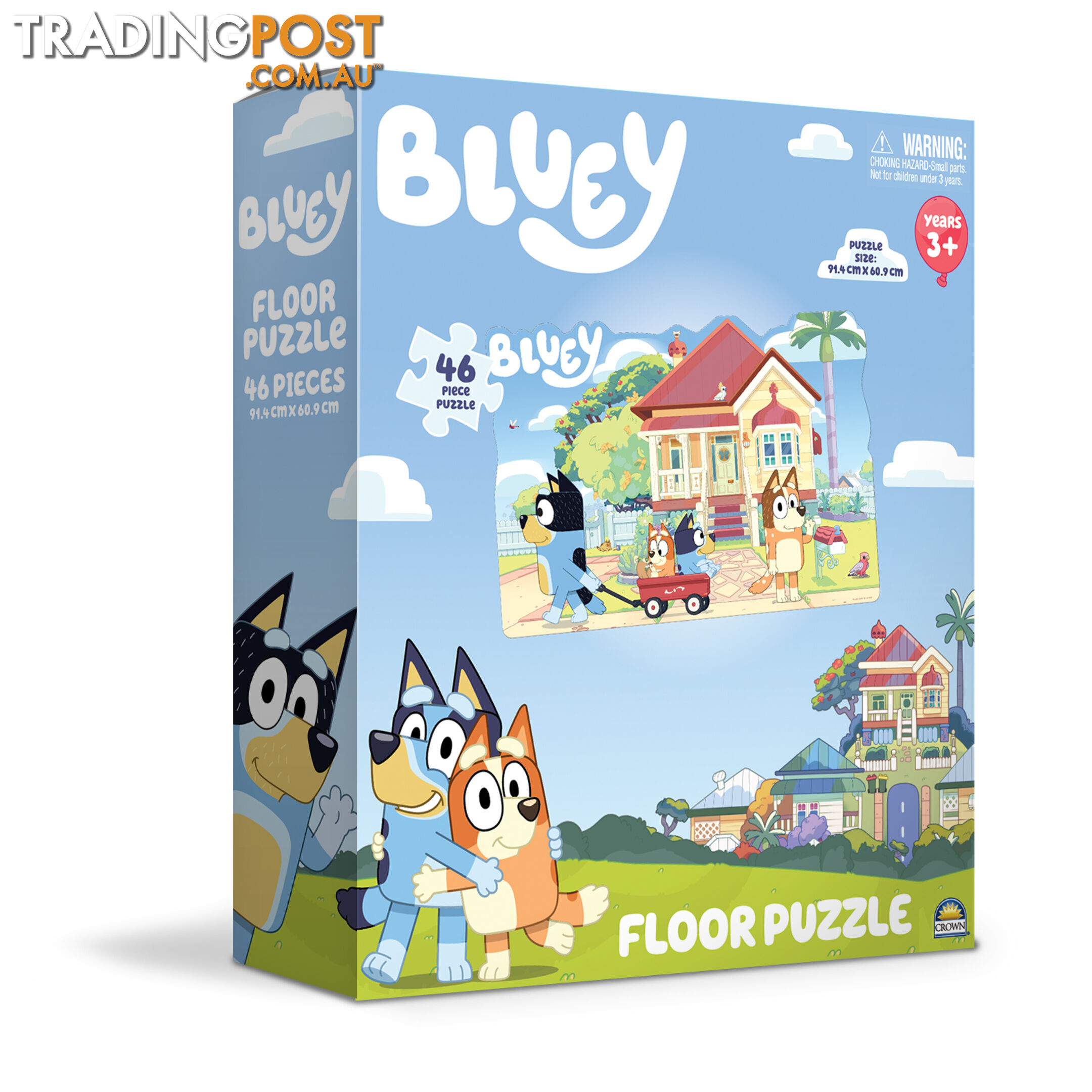 Bluey - Floor Puzzle 46 Piece - Mr018582 - 9317762185823