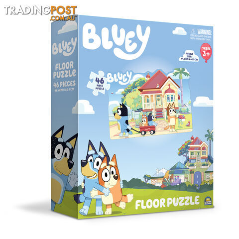 Bluey - Floor Puzzle 46 Piece - Mr018582 - 9317762185823