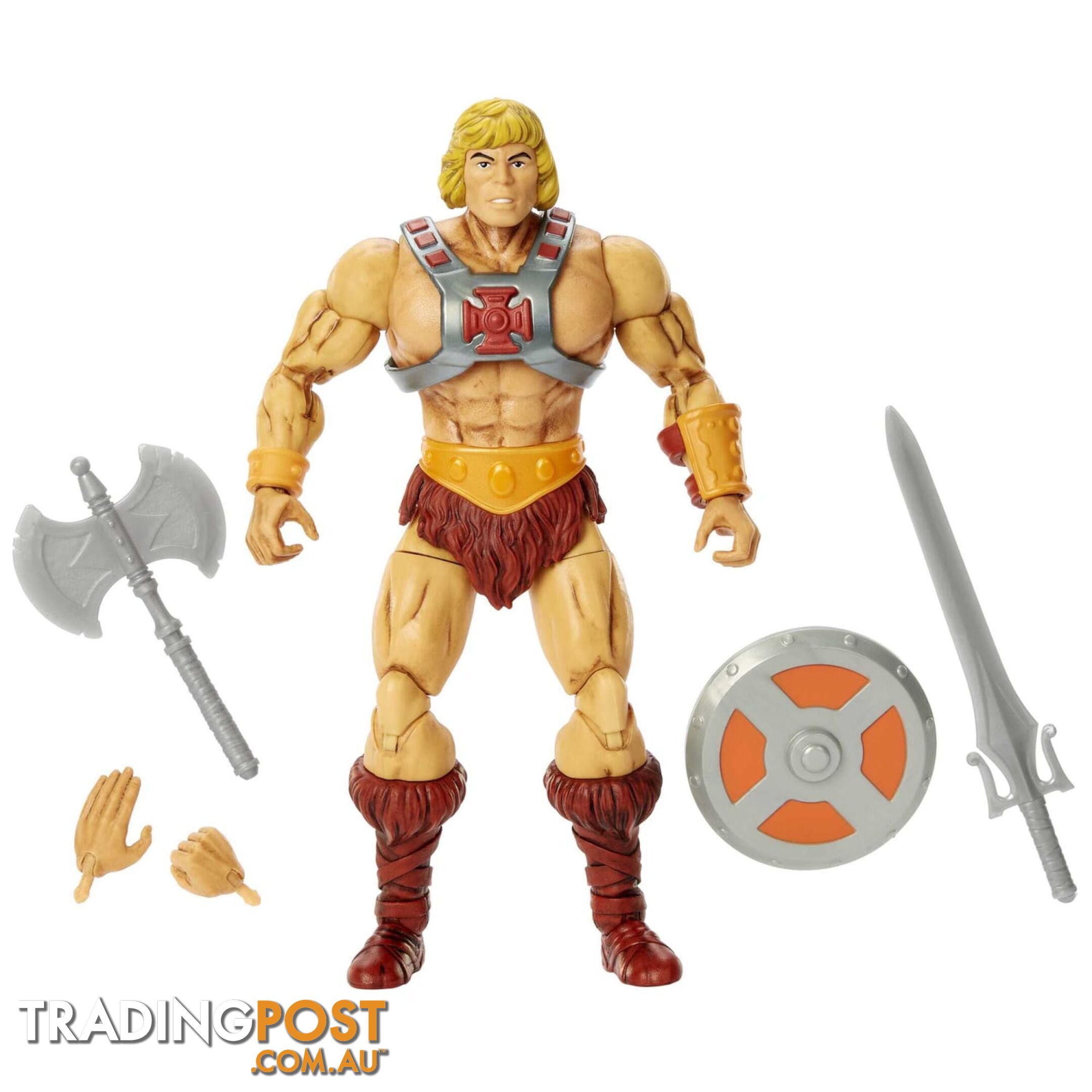 Masters Of The Universe® Masterverseâ„¢ He-man® 40th Anniversary Action Figure - Mahjh58 - 194735086412