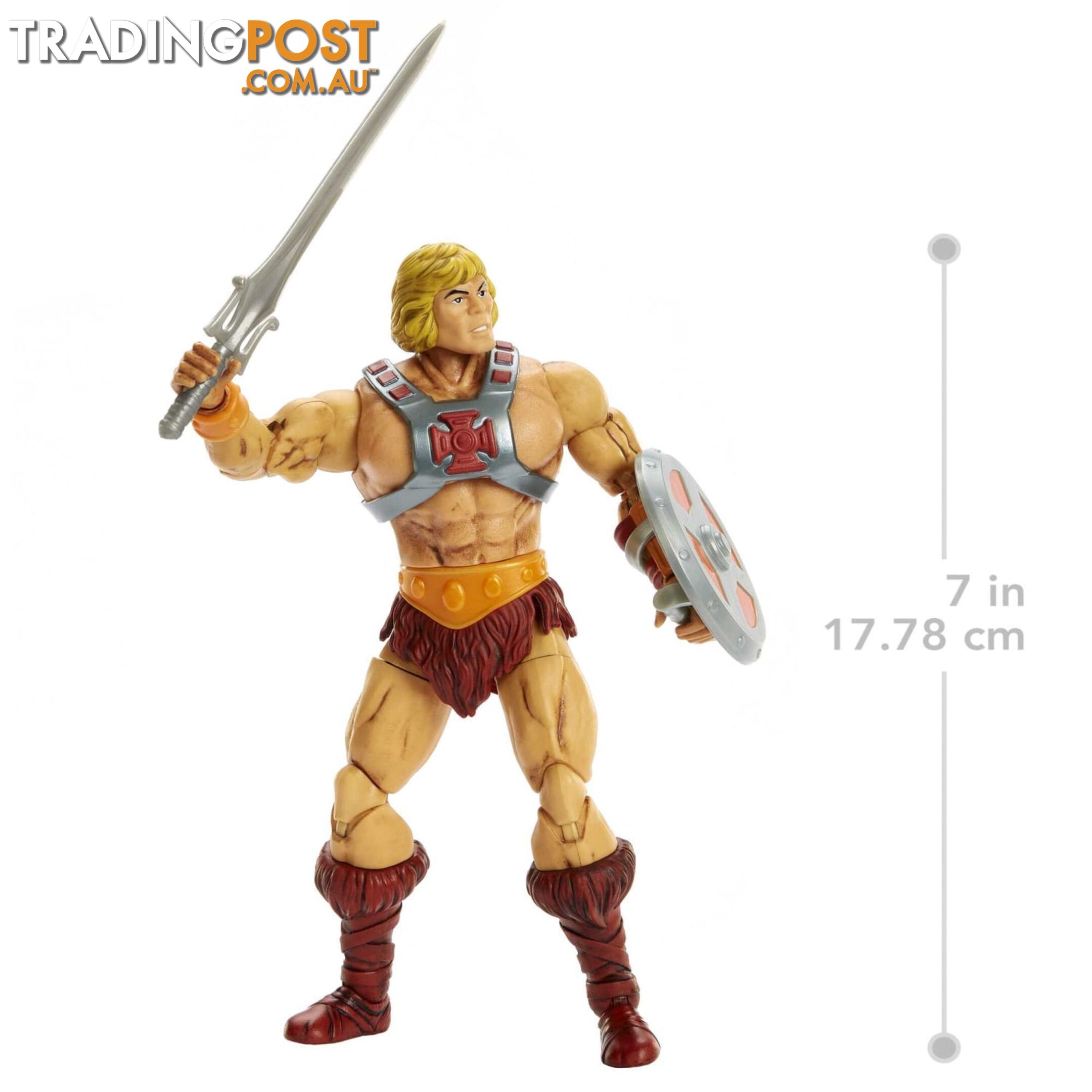 Masters Of The Universe® Masterverseâ„¢ He-man® 40th Anniversary Action Figure - Mahjh58 - 194735086412