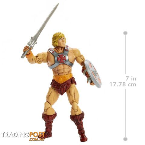 Masters Of The Universe® Masterverseâ„¢ He-man® 40th Anniversary Action Figure - Mahjh58 - 194735086412