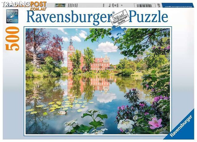 Ravensburger - Enchanting Fairytale Castle Muskau Jigsaw Puzzle 500pc - Mdrb16593 - 4005556165933