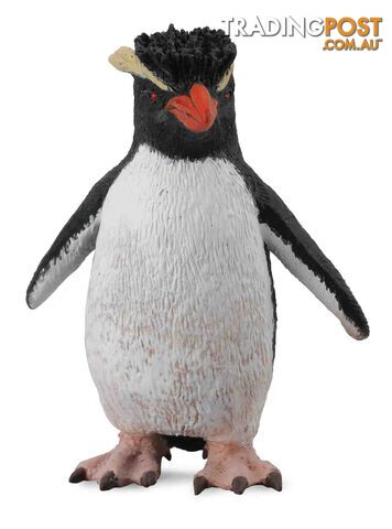 CollectA Rockhopper Penguin Animal Figurine - Rpco88588 - 4892900885889