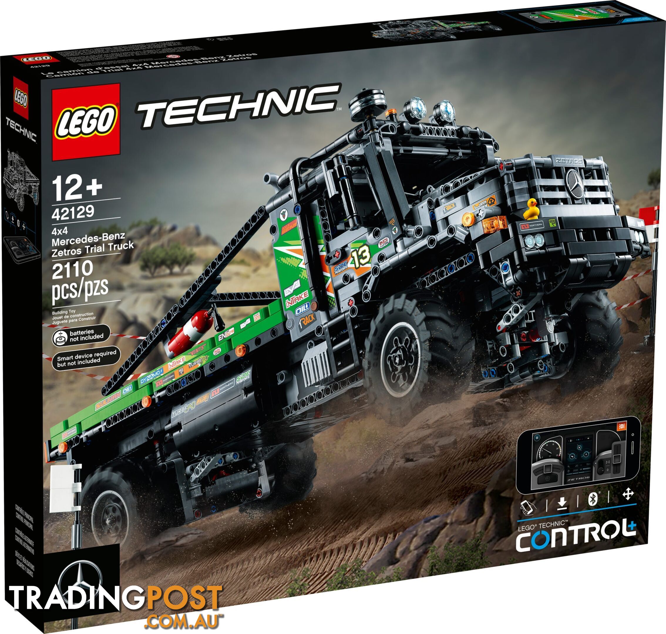 LEGO 42129 4x4 Mercedes-Benz Zetros Trial Truck - Technic - 5702016912845