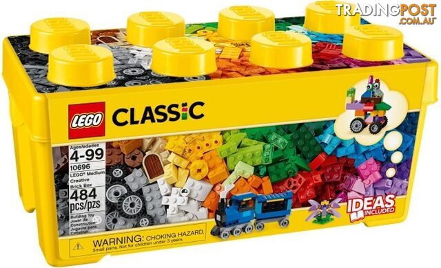 LEGO 10696 Brick Box Classic Medium (484 Pcs) - 5702015357180