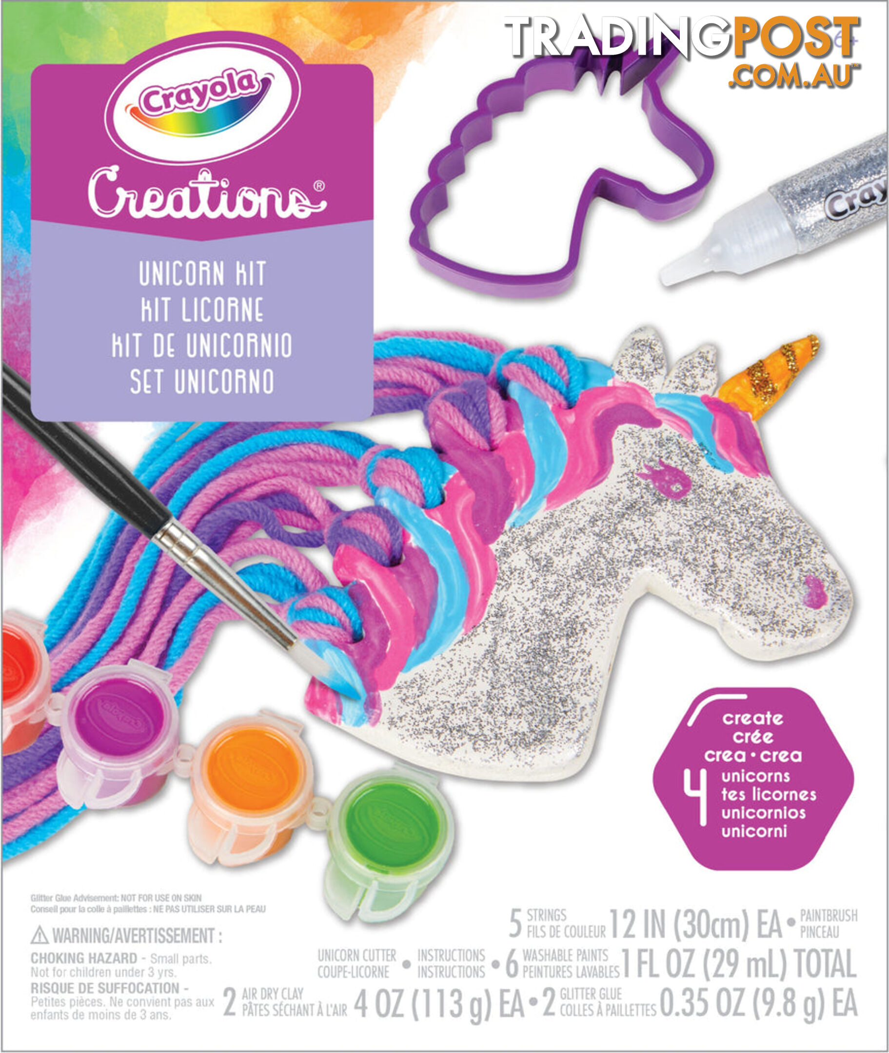 Crayola - Crayola Creations Unicorn Kit - Bs041153 - 071662211530