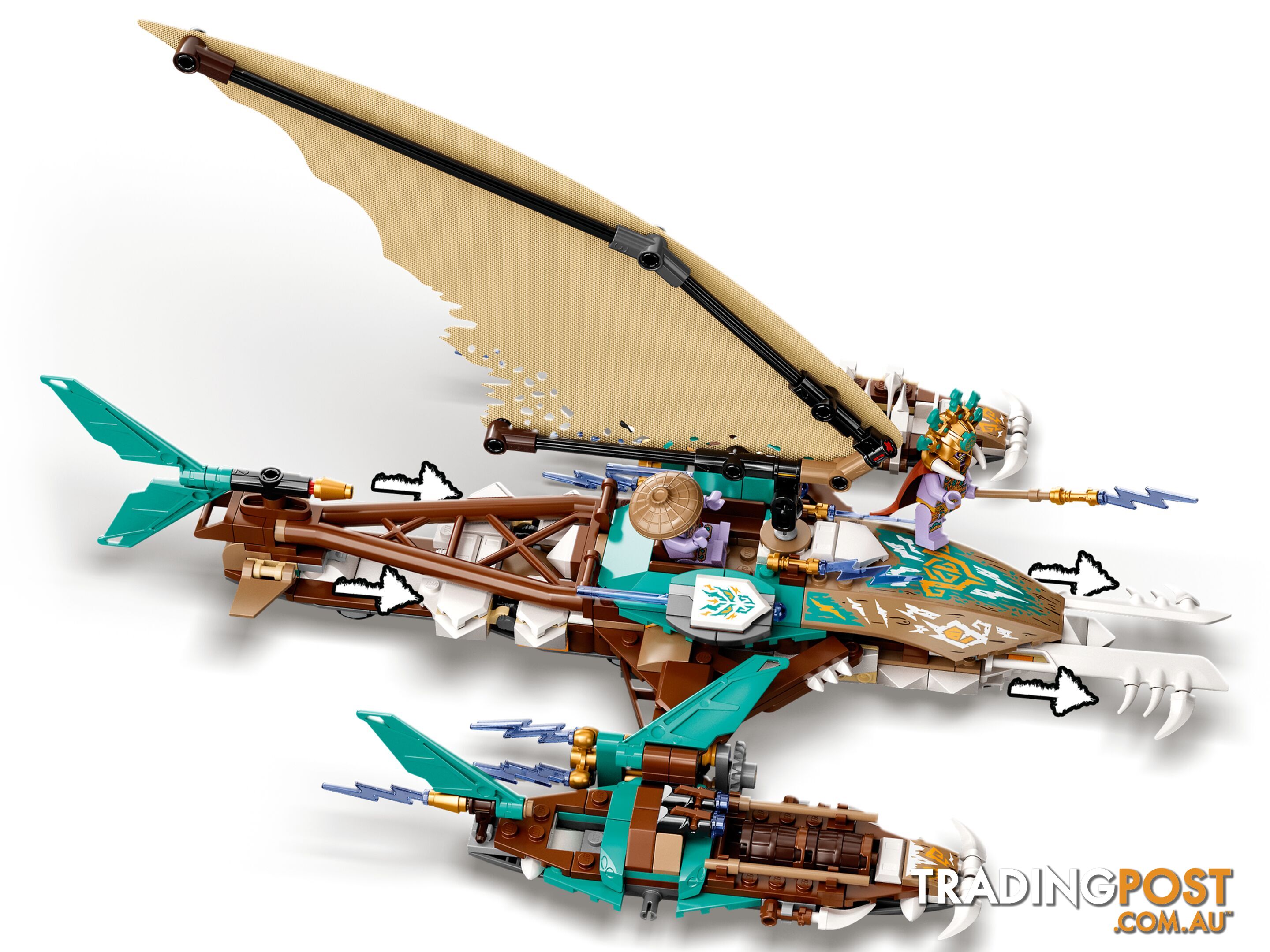 LEGO 71748 Catamaran Sea Battle- NINJAGO - 5702016889284