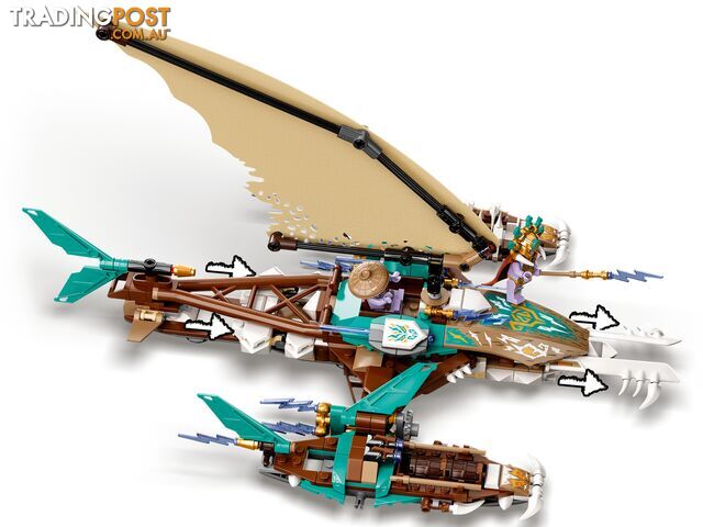 LEGO 71748 Catamaran Sea Battle- NINJAGO - 5702016889284