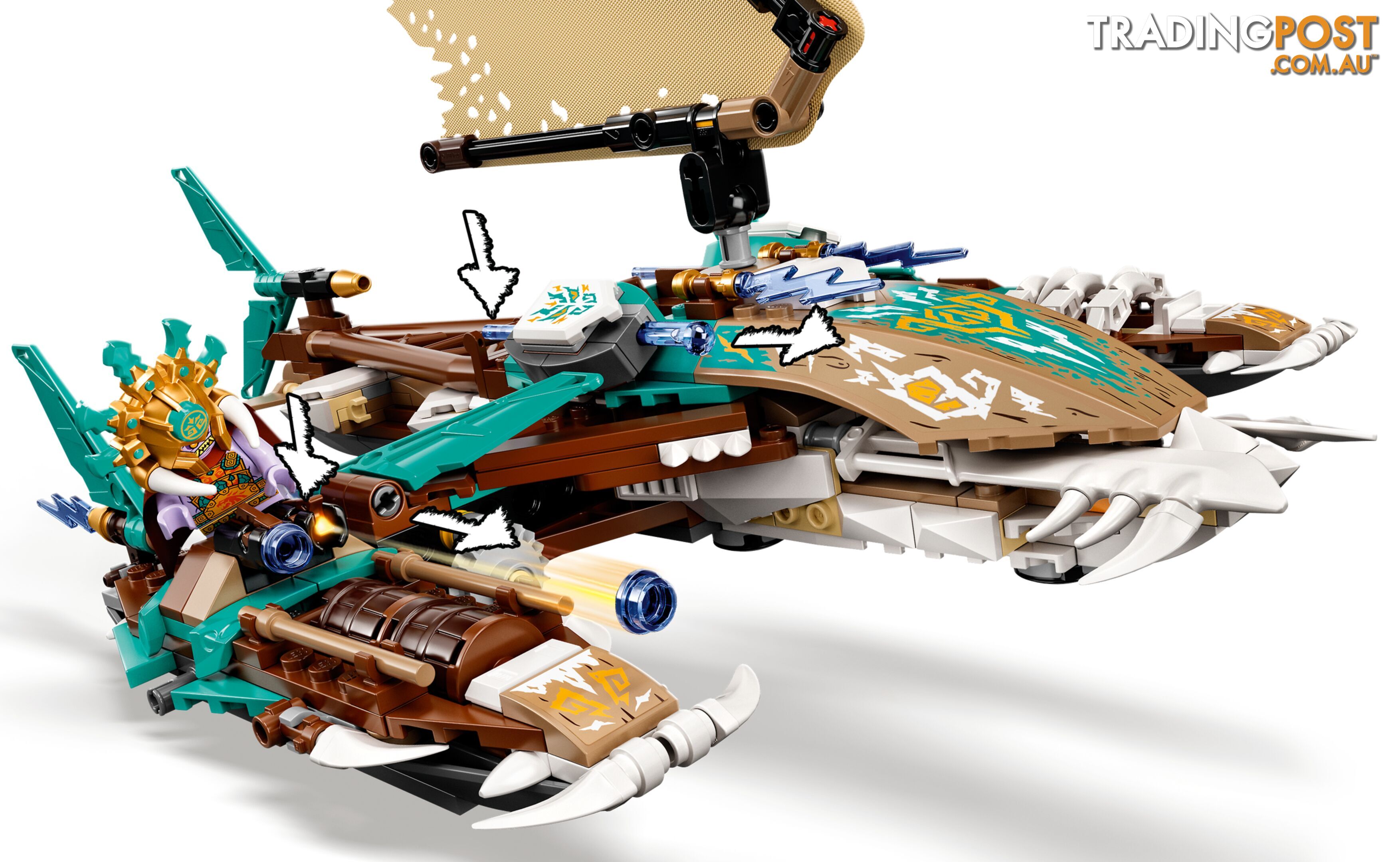 LEGO 71748 Catamaran Sea Battle- NINJAGO - 5702016889284