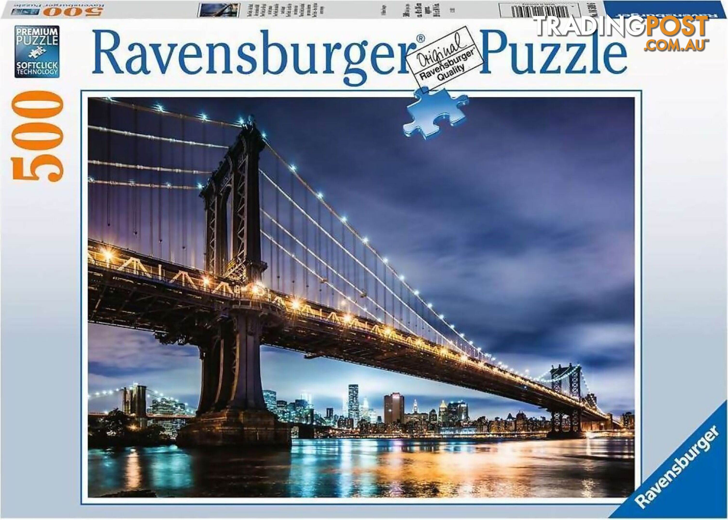 Ravensburger - Ny City Never Slee Jigsaw Puzzle 500pc - Mdrb16589 - 4005556165896
