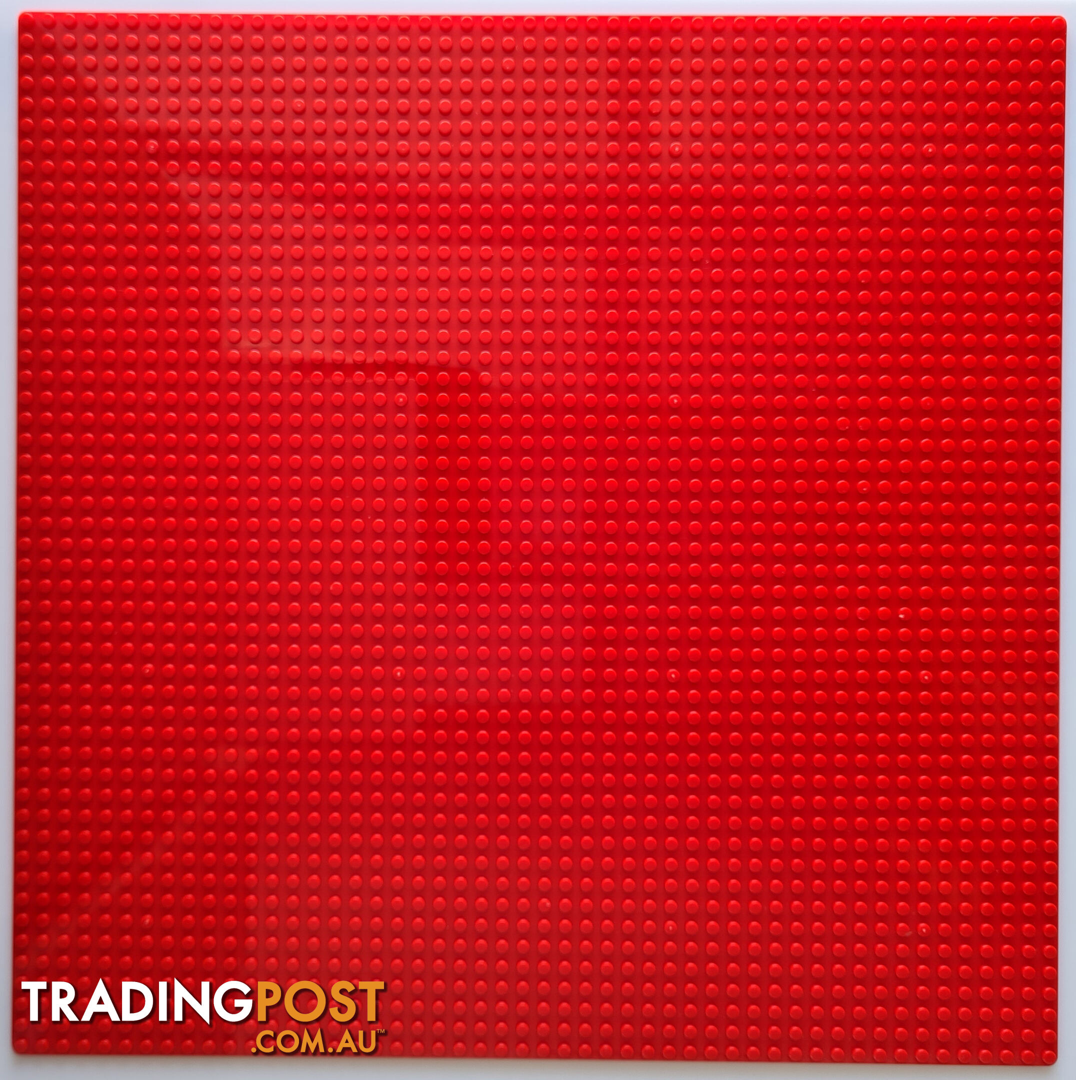 BASEPLATE 50x50 Studs Red Generic-classic - 0709081623206