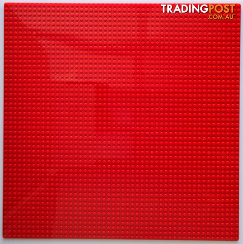 BASEPLATE 50x50 Studs Red Generic-classic - 0709081623206
