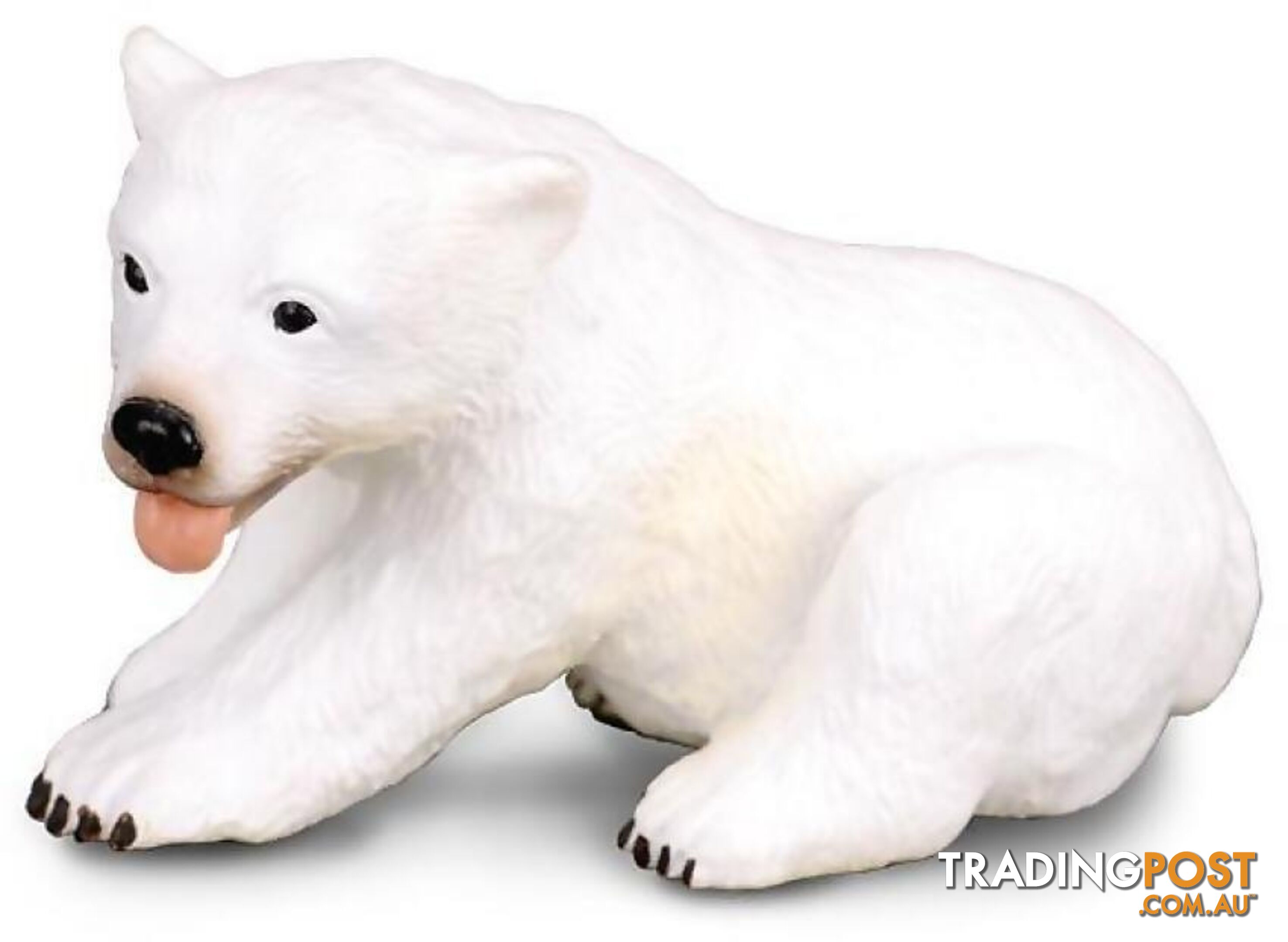 CollectA - Polar Bear Cub Sitting Figurine - Rpco88216 - 4892900882161