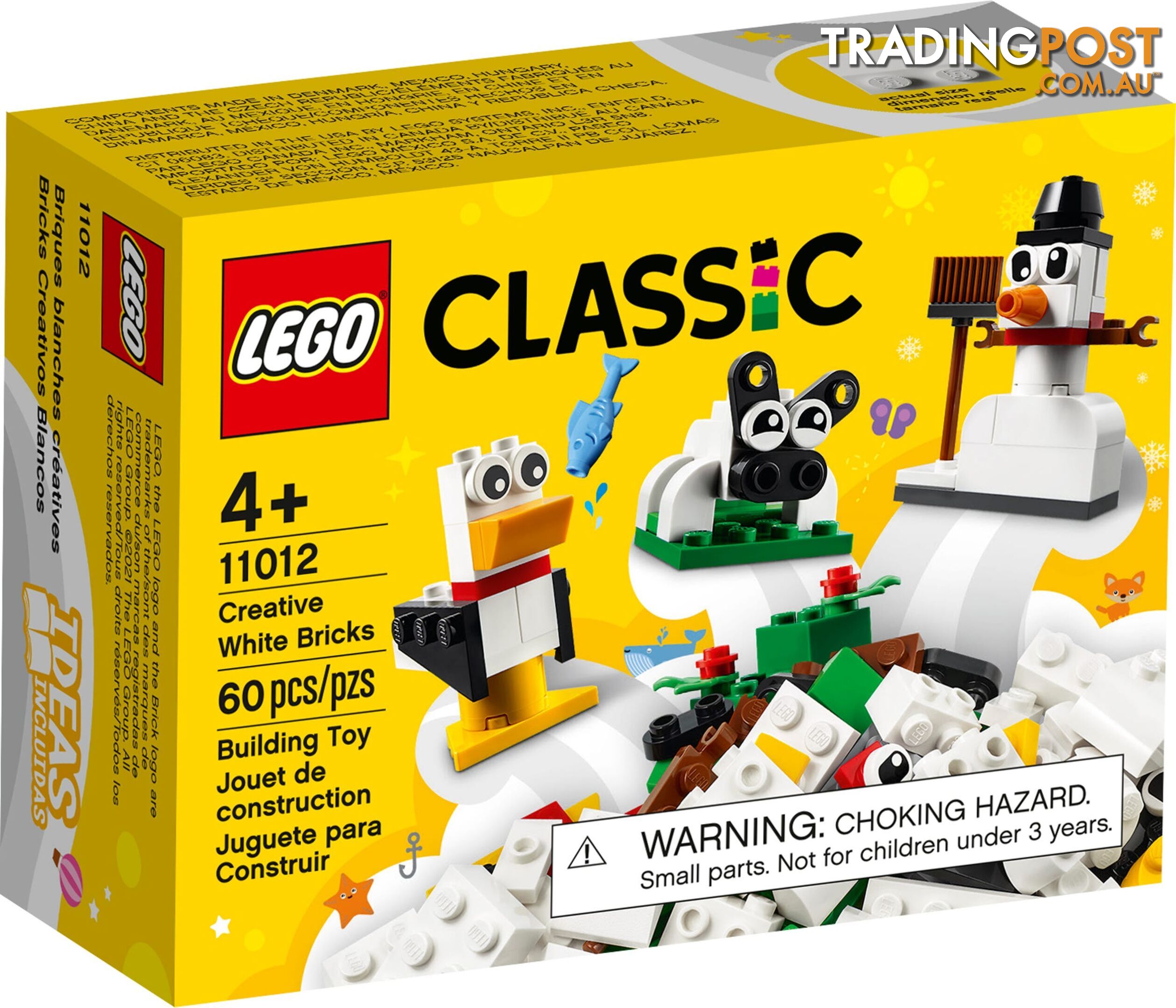 LEGO 11012 Creative White Bricks - Classic - 5702016889277