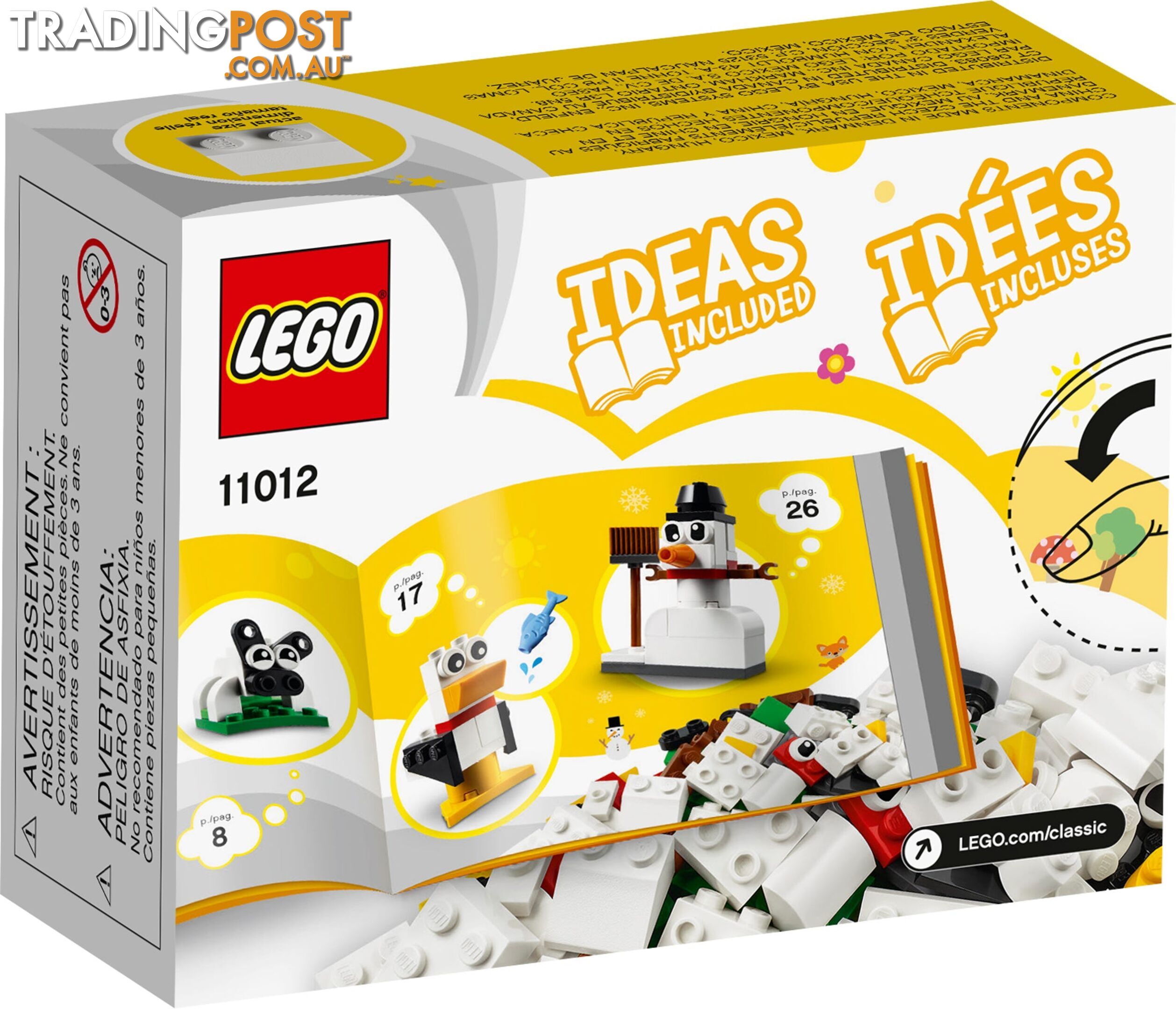 LEGO 11012 Creative White Bricks - Classic - 5702016889277