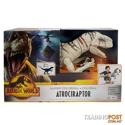 Jurassic World Super Colossal Atrociraptor Art66017 - 194735042845