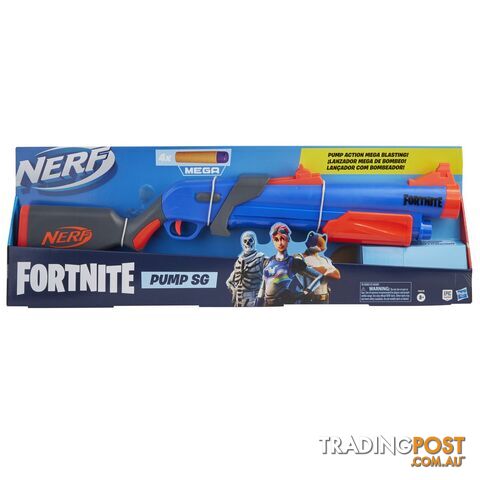 Nerf Fortnite Mega Dart SG Blaster - Hbf0317 - 630509994069