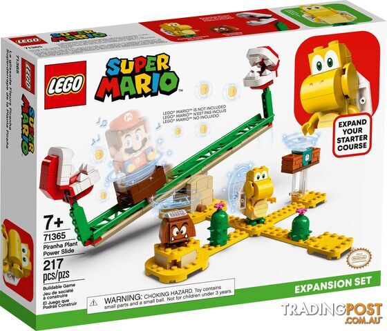 LEGO 71365 Piranha Plant Power Slide Expansion Set  - Super Mario - 5702016618440